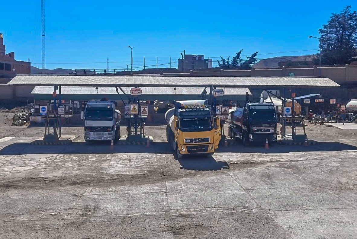 YPFB garantiza el abastecimiento de combustibles en Potosí con más de 800.000 litros disponibles