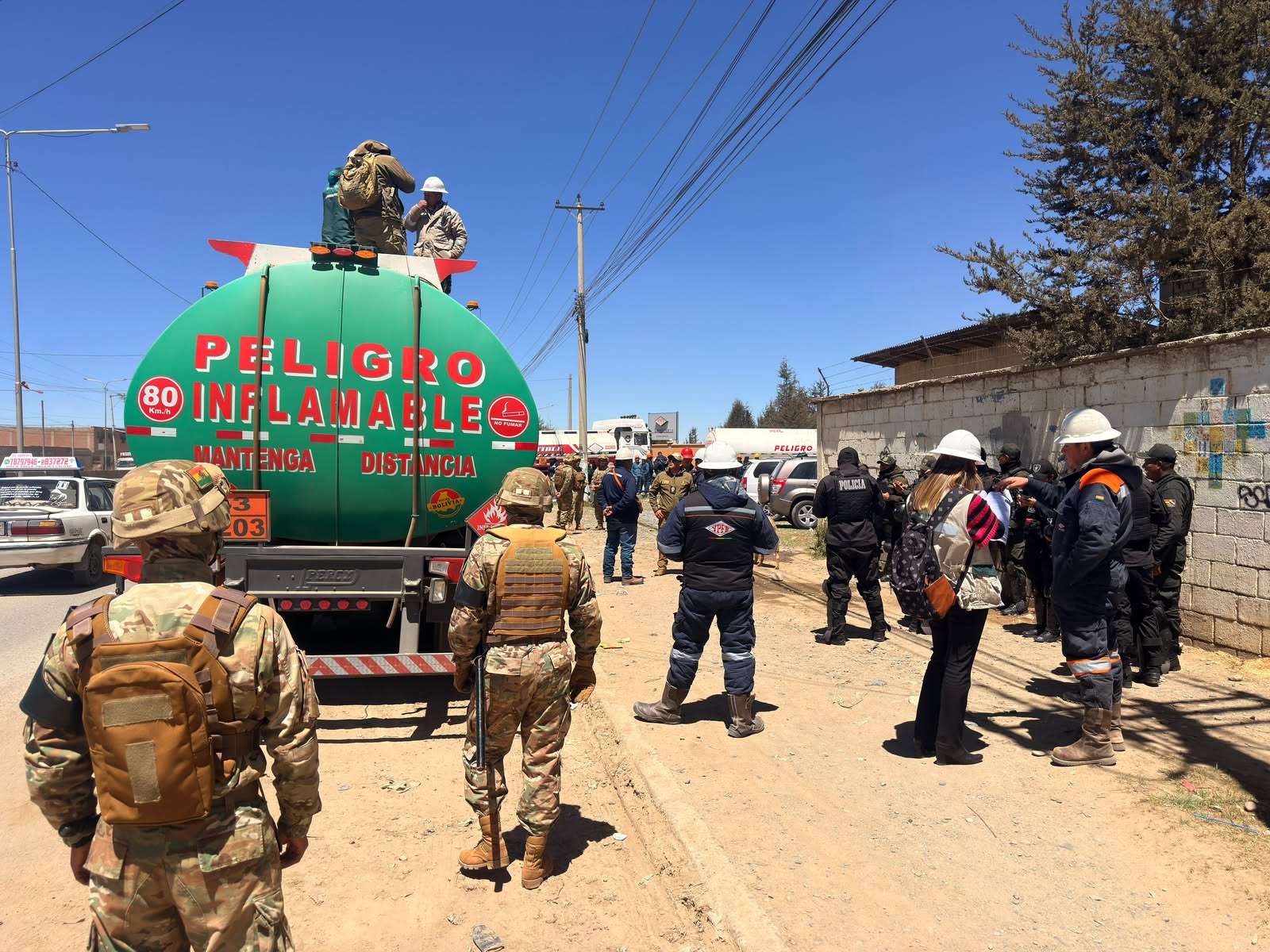 YPFB detecta irregularidad en precintos de una cisterna de origen paraguayo y activa protocolos de seguridad